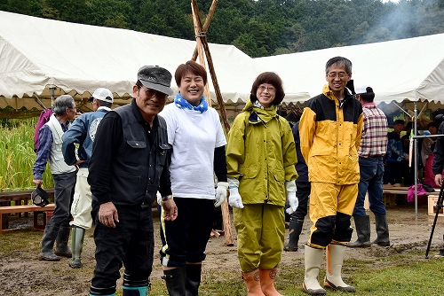 大正田マコモオーナー制度「収穫祭」